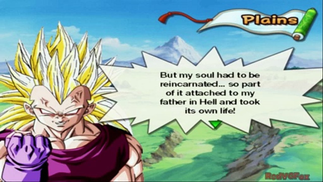 Dark Angel Vegeta Story Mode - DragonBall AF; Budokai HD