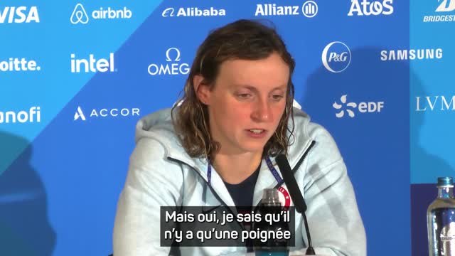 Paris 2024 - Ledecky : Un honneur d'être là, avec tant de grands athlètes