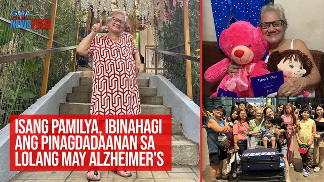 Isang pamilya, ibinahagi ang pinagdadaanan sa lolang may Alzheimer's | GMA Integrated Newsfeed
