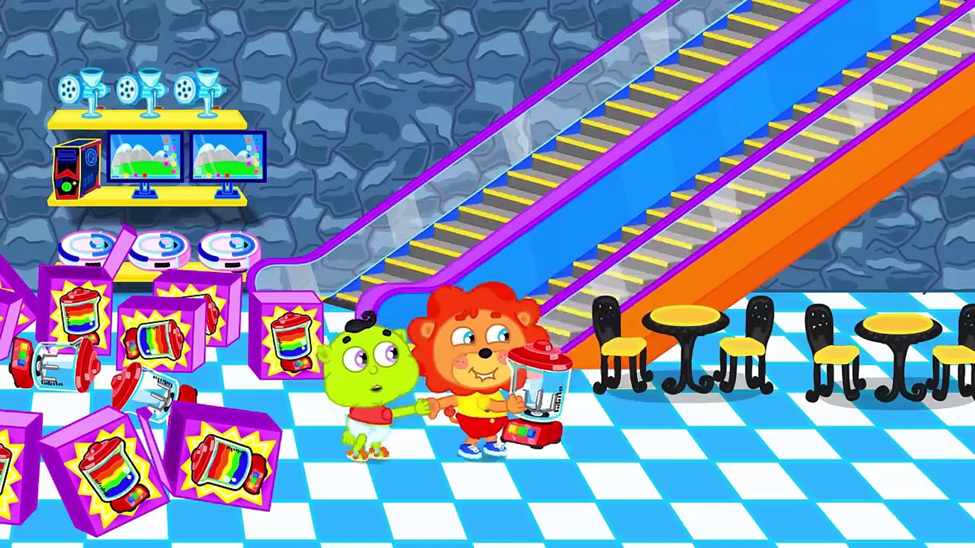 Liam Family USA - Children playing chess - Family Kids Cartoons by FOR YOU KIDS