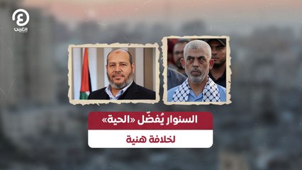 السنوار يُفضّل «الحية» لخلافة هنية