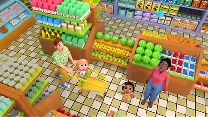 Humpty Dumpty Grocery Store | CoComelon Nursery Rhymes & Kids Songs