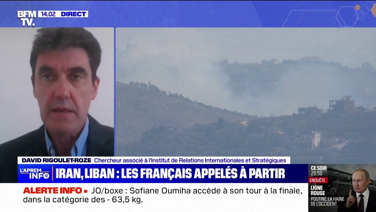Iran/Liban: David Rigoulet-Roze (spécialiste du Moyen-Orient) affirme que l'on "n'est plus dans la crainte d'une escalade, elle est déjà là"