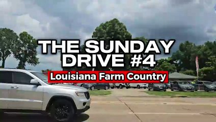 Sunday Drive #4 - Louisiana Farm Country (Time-Lapse)