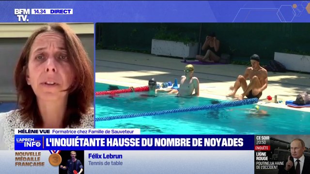 Se laisser porter , ne pas lutter.... les conseils d'Hélène Vue, formatrice Famille de Sauveteur, pour éviter les dangers liés aux baïnes