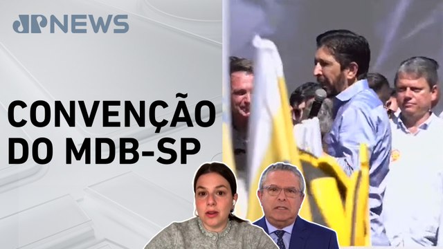 Com Tarcísio e Bolsonaro, Ricardo Nunes oficializa candidatura à Prefeitura de São Paulo