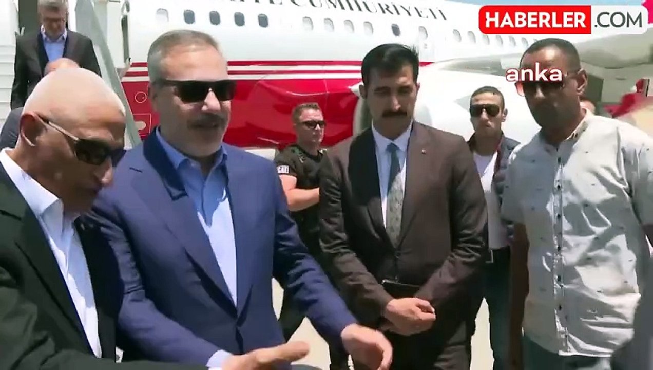 Dışişleri Bakanı Hakan Fidan, Mısır'da Kuzey Sina Valisi ile Görüştü
