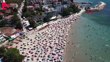 Kandıra doldu taştı: Akdeniz görüntüleri