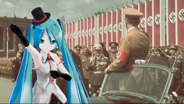初音ミクによる　Das Hakenkreuzlied - Japanese dubbed version（ドイツの歌　日本語吹替え版）