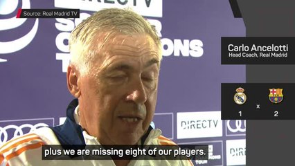 'It was just a pre-season game' - Ancelotti calm after Barca defeat