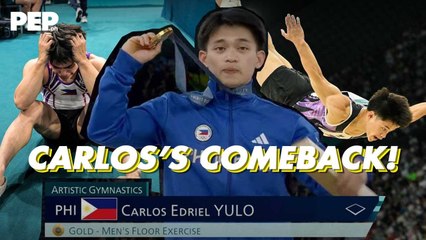 Carlos Yulo's VICTORY serves as a fitting COMEBACK -- Here's why | PEP Hot Story