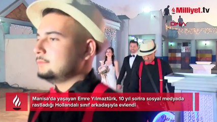 Manisalı aileye Hollandalı gelin şoku! Sınıf arkadaşıydı, 10 yıl sonra sosyal medyada rastladı