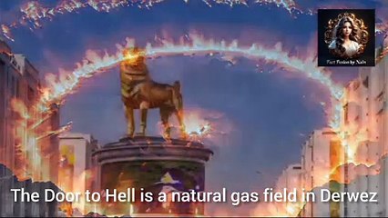 The Door to Hell: A Burning Natural Gas Field