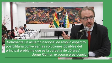 Crisis en Bolivia, el exvocero presidencial llama a un acuerdo nacional