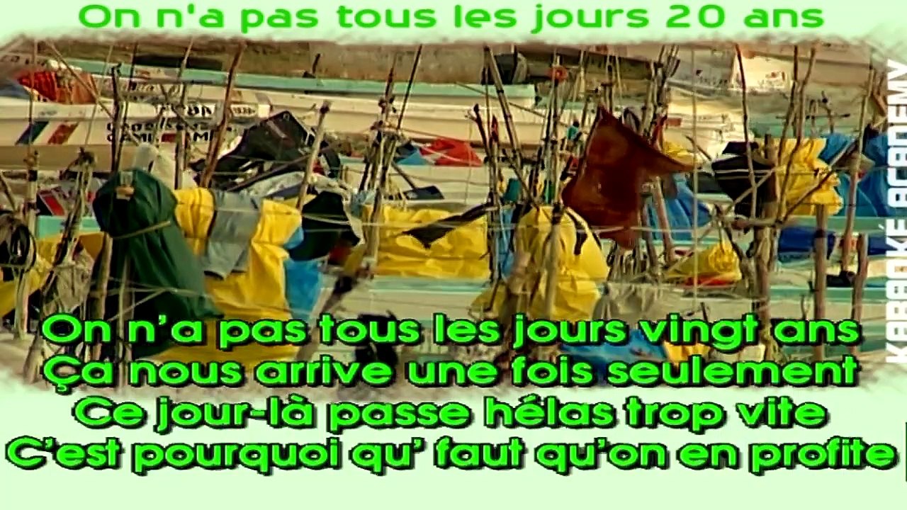 On n'a pas tous les jours 20 ans — Berthe Silva | KARAOKÉ ACADEMY – Volume 15