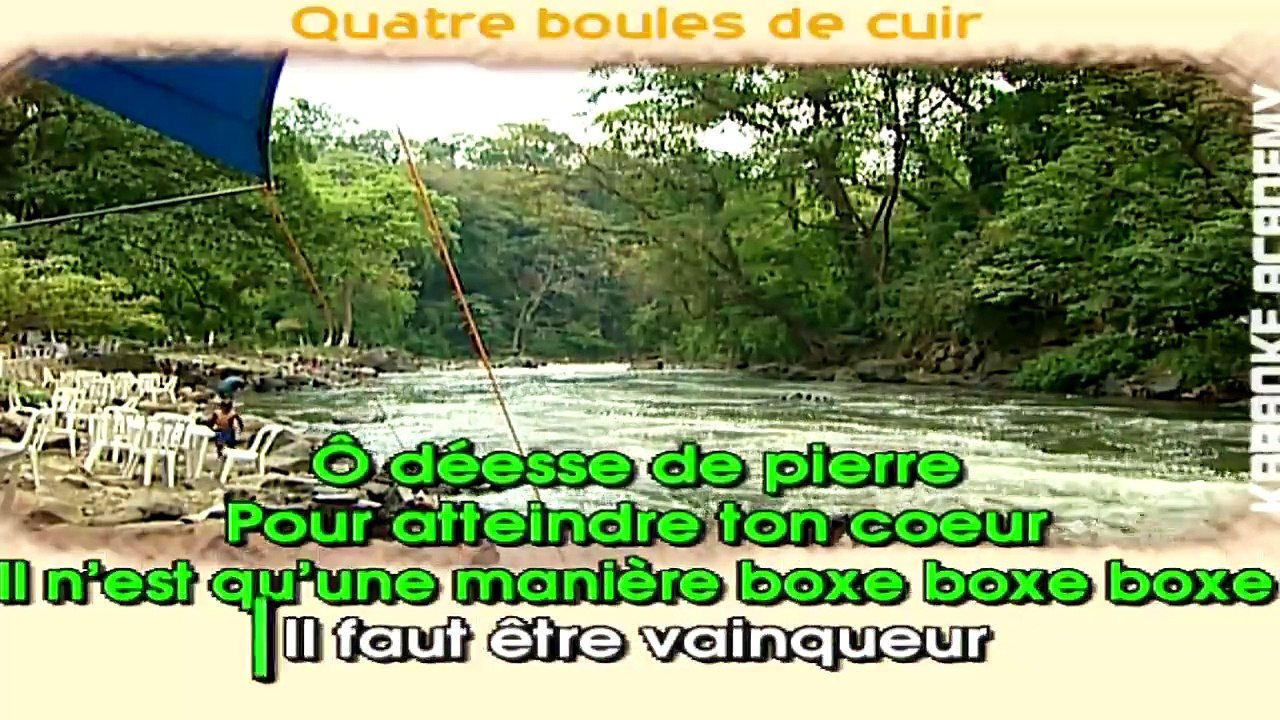 Quatre boules de cuir — Claude Nougarou | | KARAOKÉ ACADEMY – Volume 15