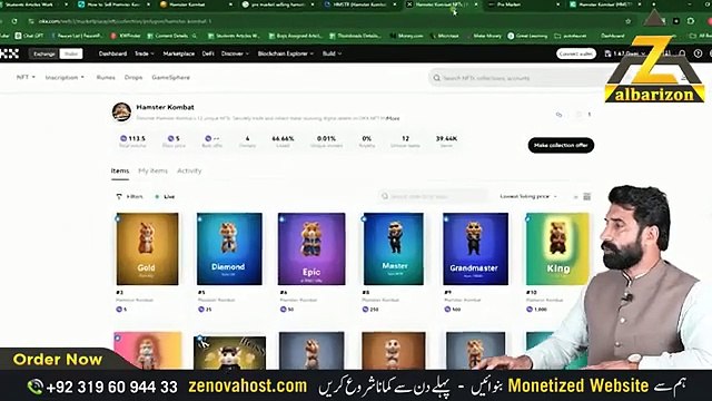How to Sale Hamster Kombat Coin _ How to Withdraw Hamster Kombat Coin _ Online Earning _ Albarizon(360P)
