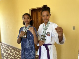 Jovem de Bonito de Santa Fé ganha ouro em campeonato de Karatê e irá representar o Brasil na Itália