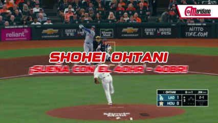 ¡Shohei Ohtani sueña con el 40-40!