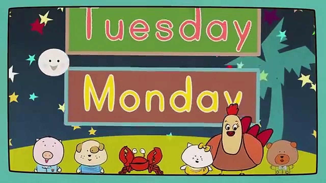 Days of the Week Song  The Singing Walrus