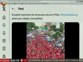 Скачать видео: Vpdta. Delcy Rodríguez: El pueblo mayoritario de Venezuela votó por el presidente Nicolás Maduro