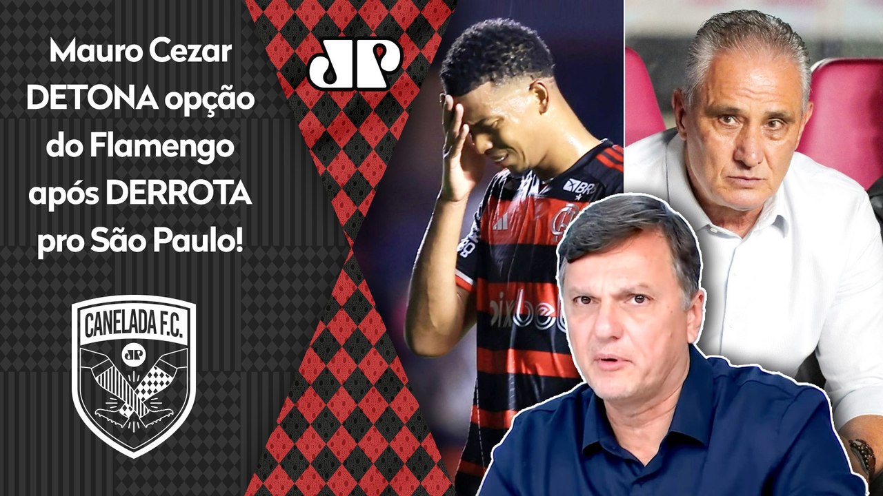 "É UMA VERGONHA! O Flamengo DESPREZOU o Brasileirão! Tite, ME DESCULPE, mas..." Mauro Cezar DETONA!