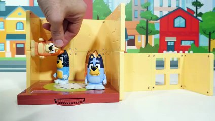 New Bluey Tile Town Magnetic Playset - Fun & Playful Video for Kids