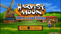 Harvest Moon; Hero of Leaf Valley - First 15 Minutes of Gameplay [PSP PPSSPP]