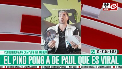 El divertido video Rodrigo de Paul que causó furor en las redes