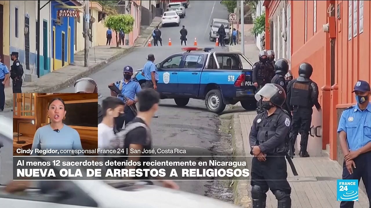 Informe desde San José: nueva ola de arrestos contra sacerdotes católicos en Nicaragua