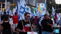 Protestas antigubernamentales en Israel exigen a Netanyahu evitar una guerra con Hezbolá