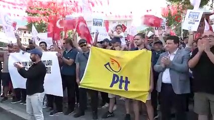 Bursa’da PTT işçileri isyan etti