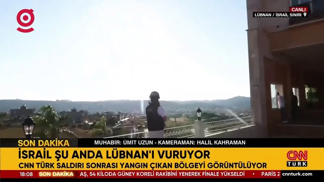İsrail-Lübnan Hattında Savaş Kapıda! Füzeler Peş Peşe Ateşlendi, İşte Saldırı Anı