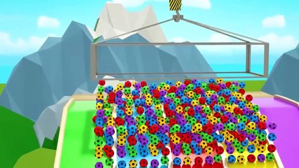 Color Balls & Sing a Song! ｜ Wheels On the Bus, Ten in the Bed ｜ Baby Nursery Rhymes & Kids Songs