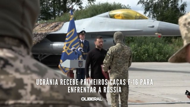 Ucrânia recebe primeiros caças F-16 para enfrentar a Rússia