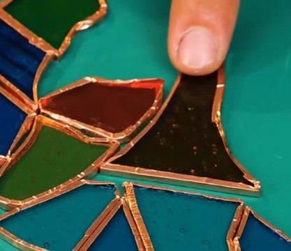 Stained glass suncatcher to add some magic to your space!