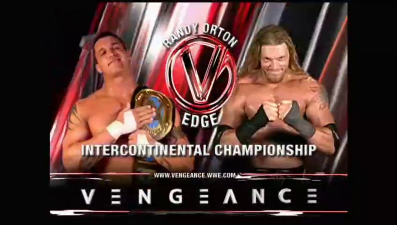 WWE Vengeance 2004 - Edge vs Randy Orton (WWE Intercontinental Championship)