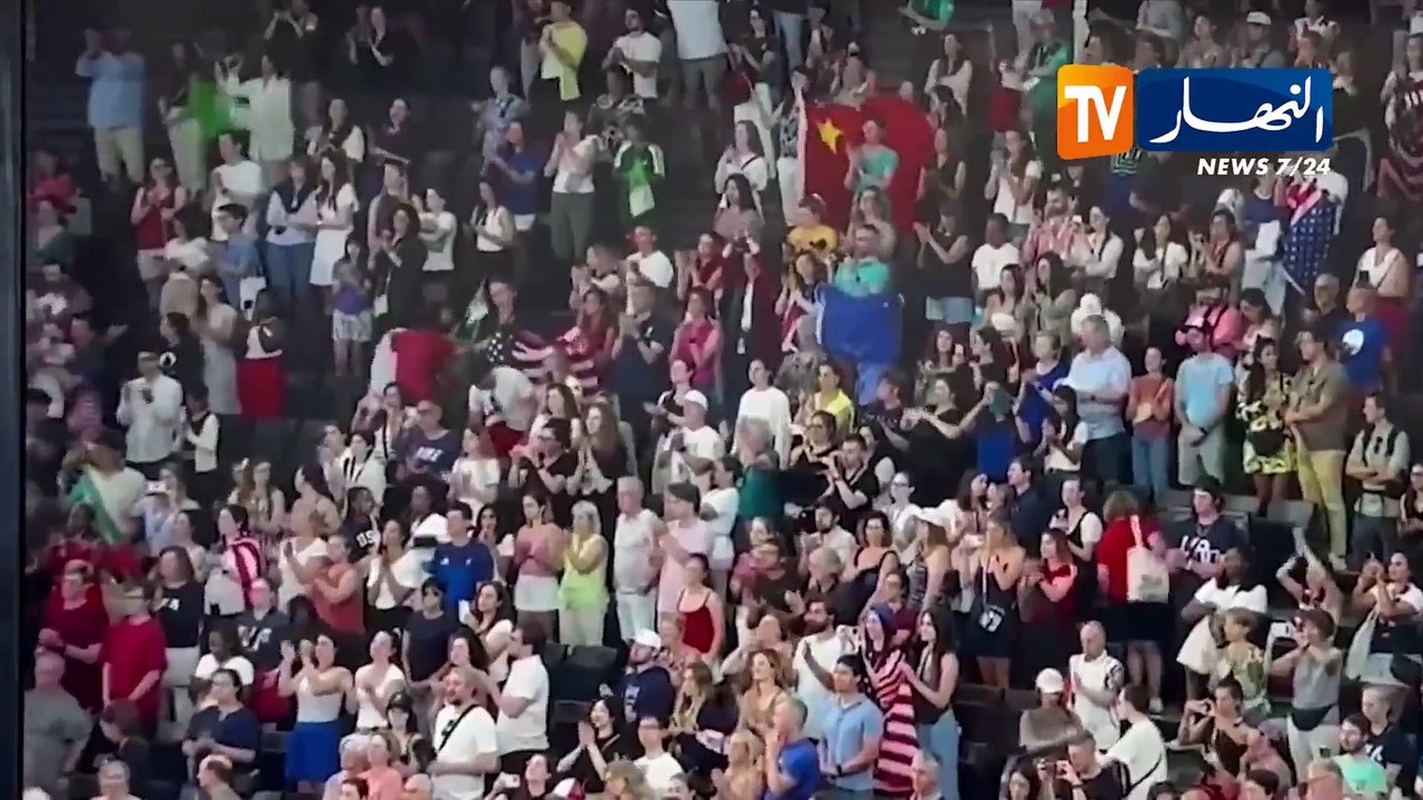 كيليا نمور تعزف قسما في سماء باريس بميدالية ذهبية تاريخية