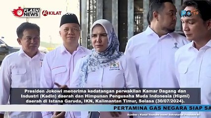 Ketpres Kadin dan Hipmi Kaltim Kadin Kaltim Minta Jokowi Libatkan Pengusaha Daerah Urus Pangan di IKN