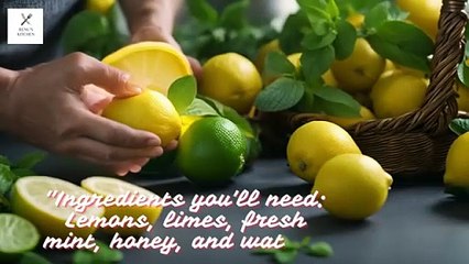 Refreshing Citrus Mint Cooler