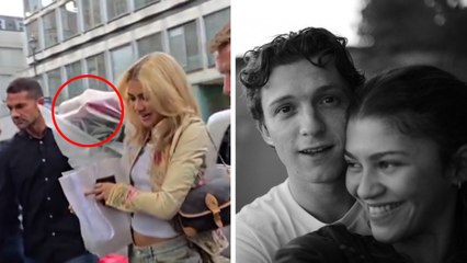 Zendaya sorprende a Tom Holland con tremendo ramo de flores en su obra de Teatro