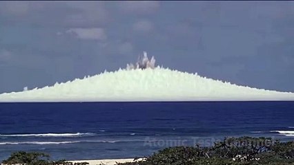 FOOTAGE OF UNDERWATER ATOMIC BLAST 1958