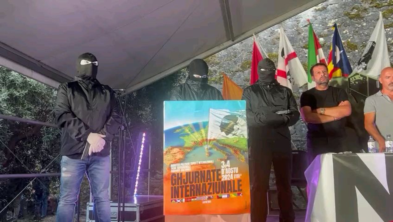 Le FLNC fait irruption aux Ghjurnate Internaziunale di Corti