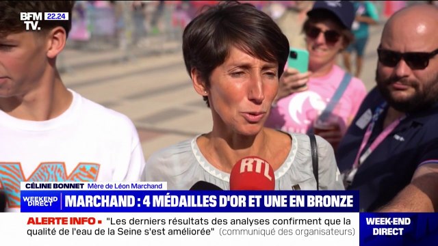 Il a dépassé toutes nos attentes, je n'ai plus de voix : la mère de Léon Marchand réagit aux 5 médailles olympiques décrochées par son fils