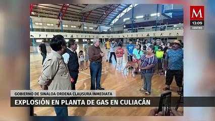 Explota planta de gas en Culiacán; Rubén Rocha Moya ordena su clausura inmediata