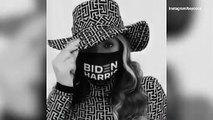 Beyonce rocks Biden-Harris mask encouraging fans to vote