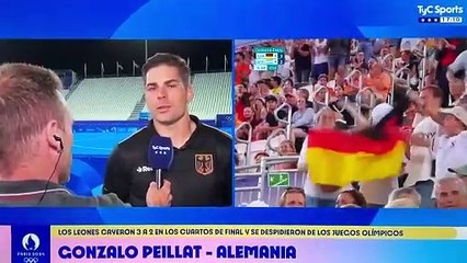 El argentino que juega para la selección alemana de hockey respondió a las críticas