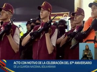 Cmdt. en Jefe de la FANB Nicolás Maduro: la GNB es columna vertebral de la paz y la defensa