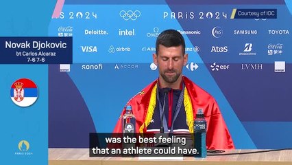 Djokovic labels Olympic gold as 'biggest success of career'