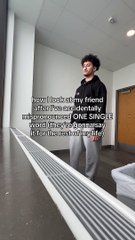 When your friend makes fun of you pronouncing